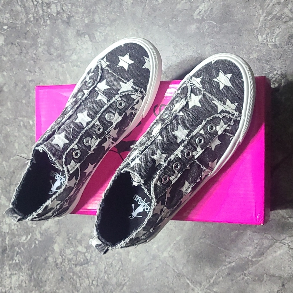 Corkeys Babalu Black Star Sneakers